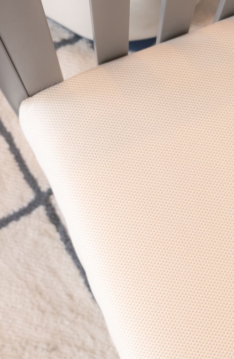 Naturepedic Organic Cotton Breathable Waterproof Fitted Crib Protector Pad, Alternate, color, Natural