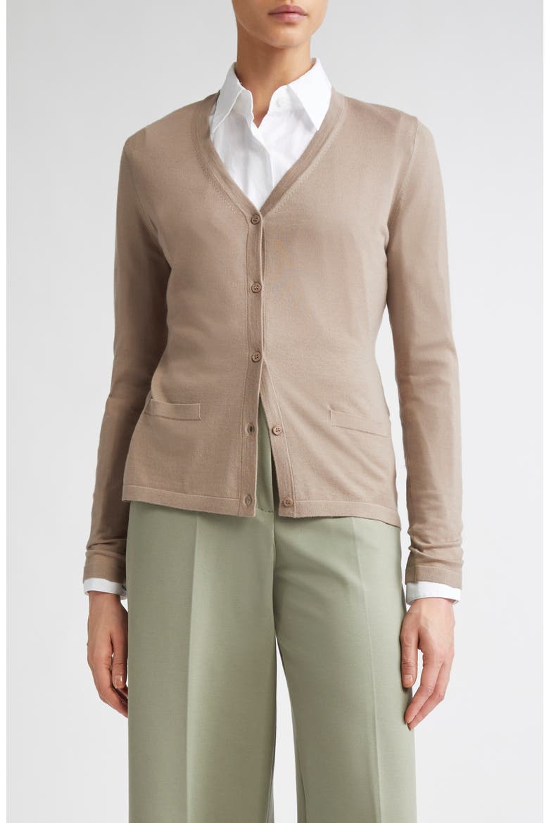 Kenya Virgin Wool Cardigan, Main, color, TURTLEDOVE