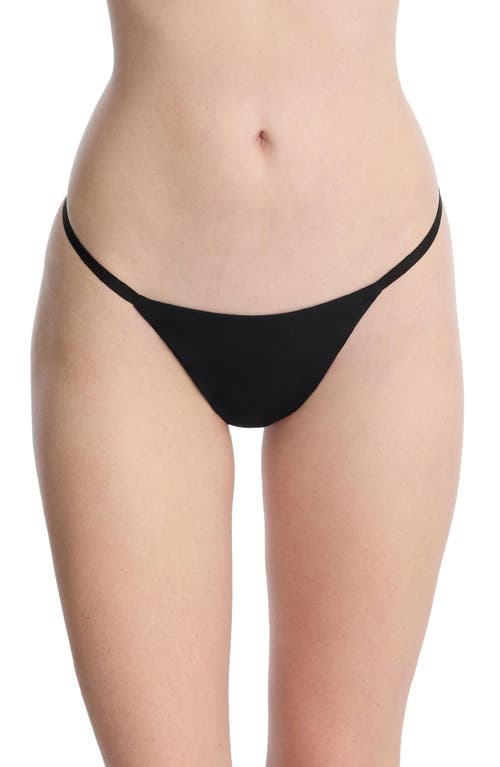 Skarlett Blue Insider Seamless G String Thong In Black