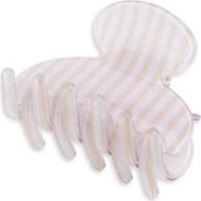 France Luxe Couture Stripe Small Claw Clip