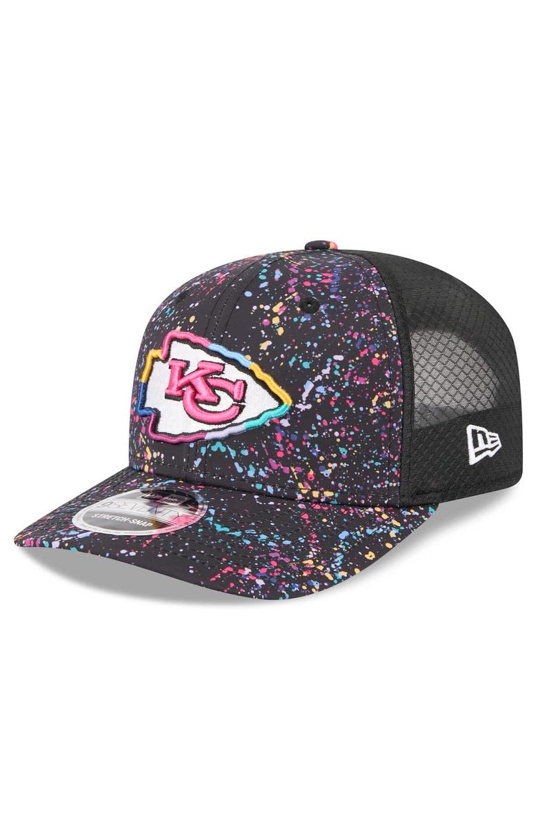 New Era Men
s New Era Black Kansas City Chiefs 2025 NFL Crucial Catch 9SEVENTY Adjustable Hat, Alternate, color, Black