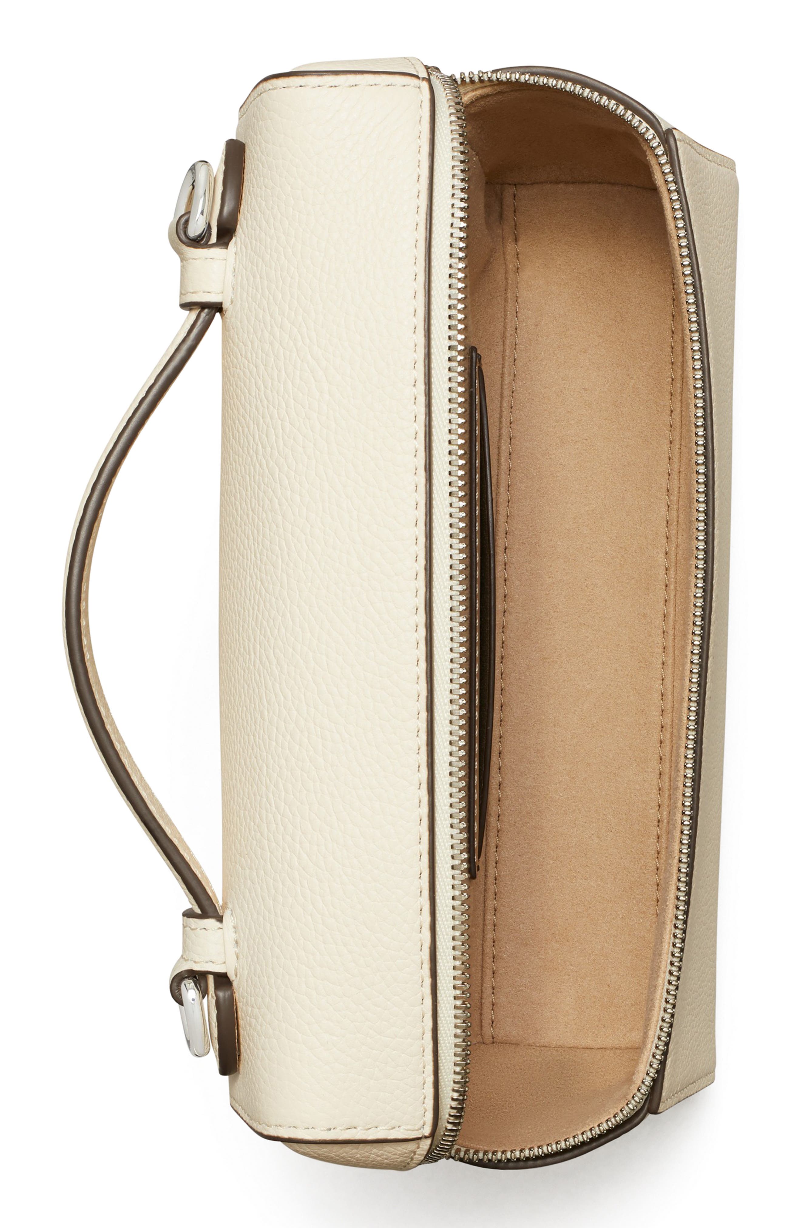 Slim Top Handle Bag, Alternate, color, LIGHT CREAM