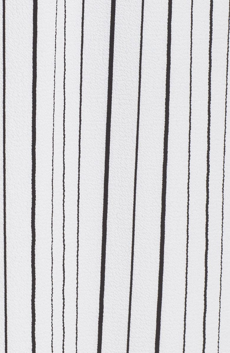 Glamorous Stripe Sleeveless Midi Shirtdress, Alternate, color,