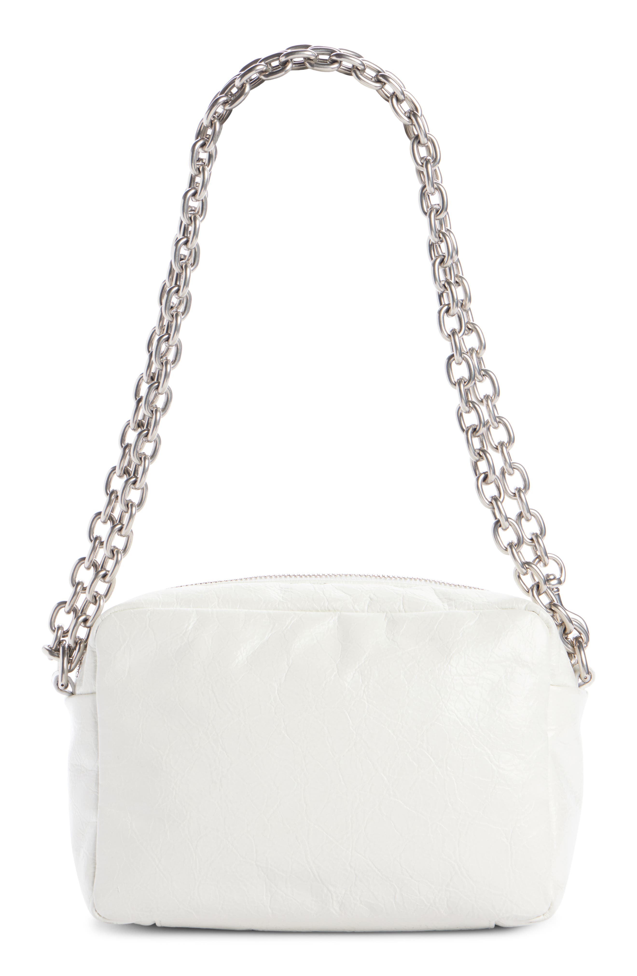 Balenciaga Mini Monaco Camera Crossbody Bag, Alternate, color, 