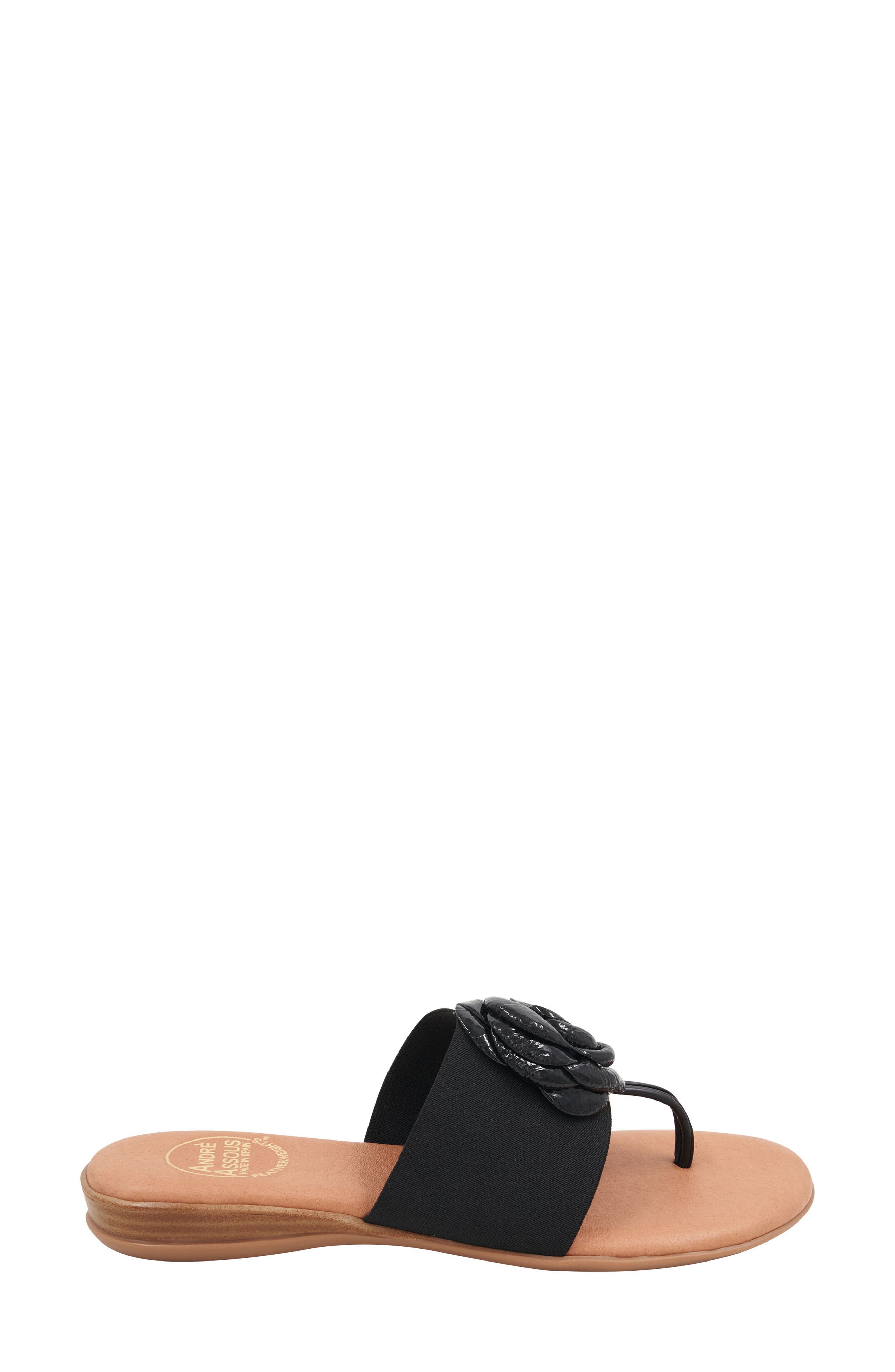 André Assous Nara Sandal, Alternate, color, Black Patent