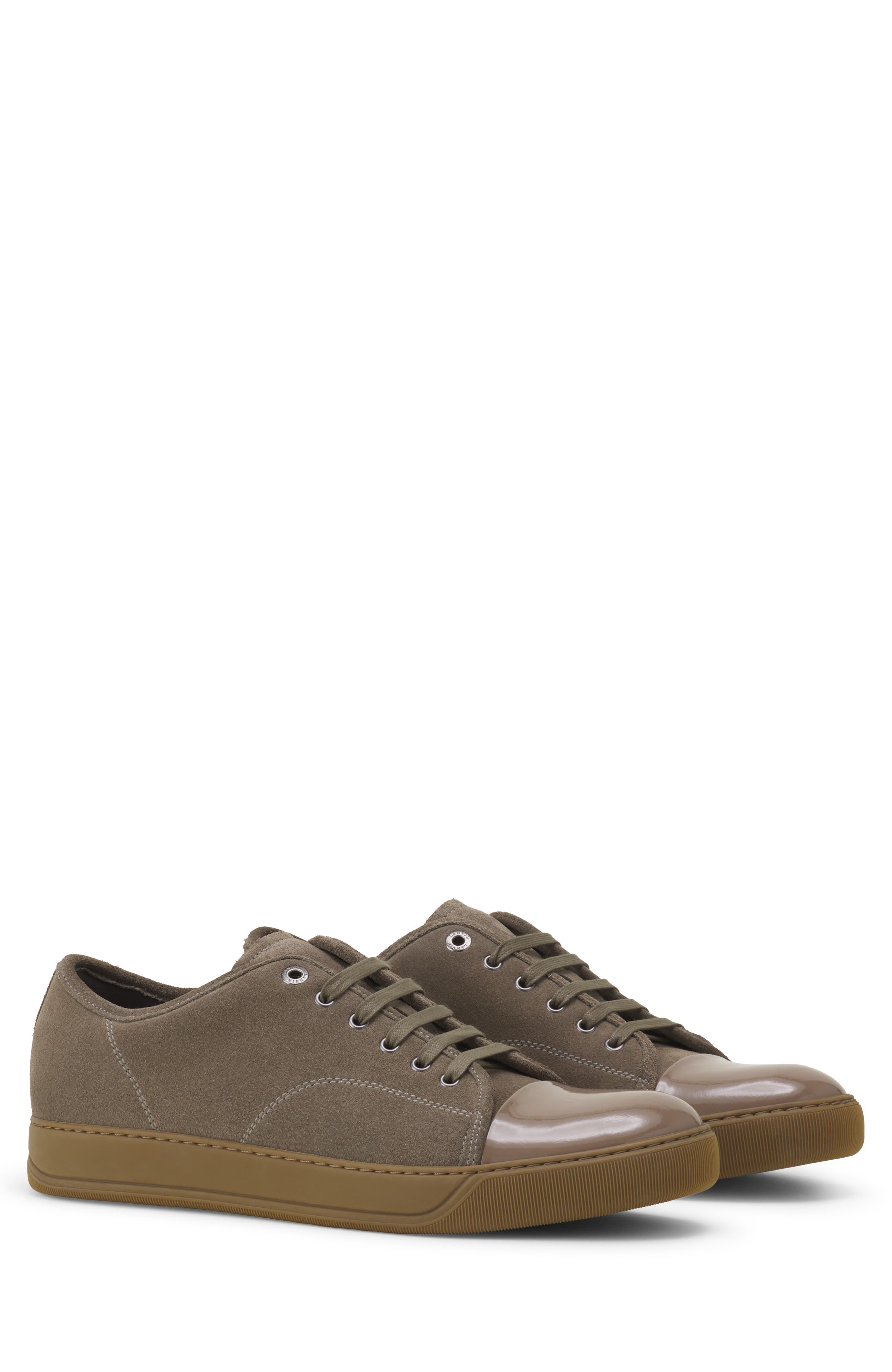 Dbb1 Patent Leather And Suede Sneakers, Alternate, color, Green
