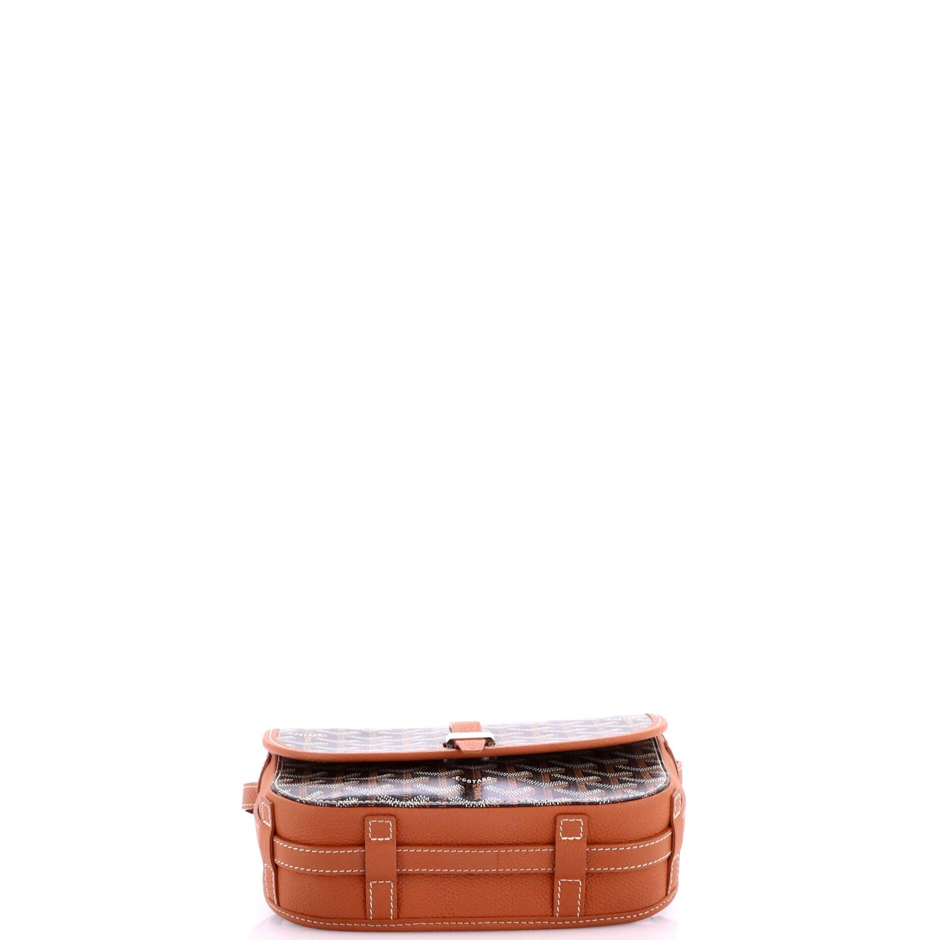 Belvedere III Messenger Bag Coated Canvas with Leather PM, Alternate, color, Brown