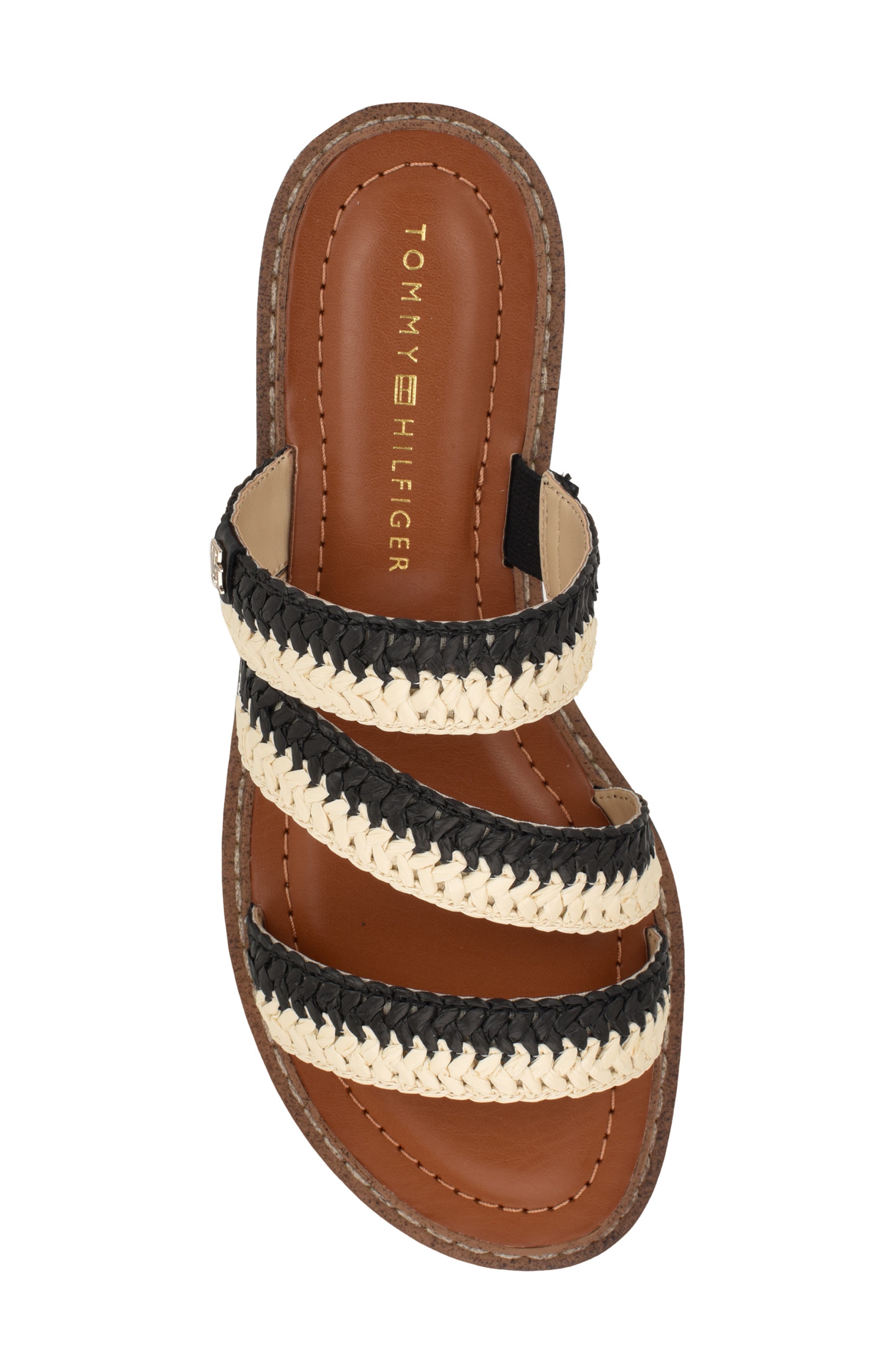 Tommy Hilfiger Brelyn Raffia Sandal, Alternate, color, 