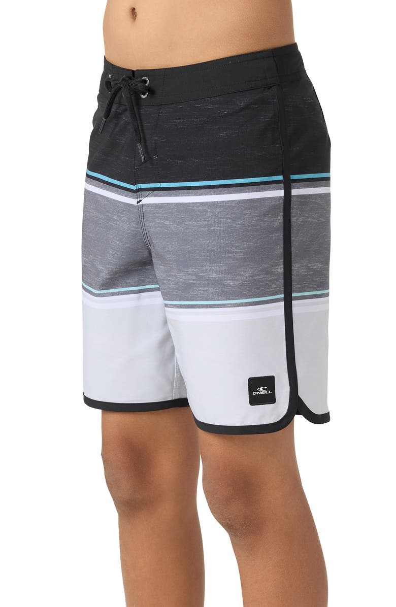 O'Neill Kids' Lennox Scallop Swim Trunks, Alternate, color,