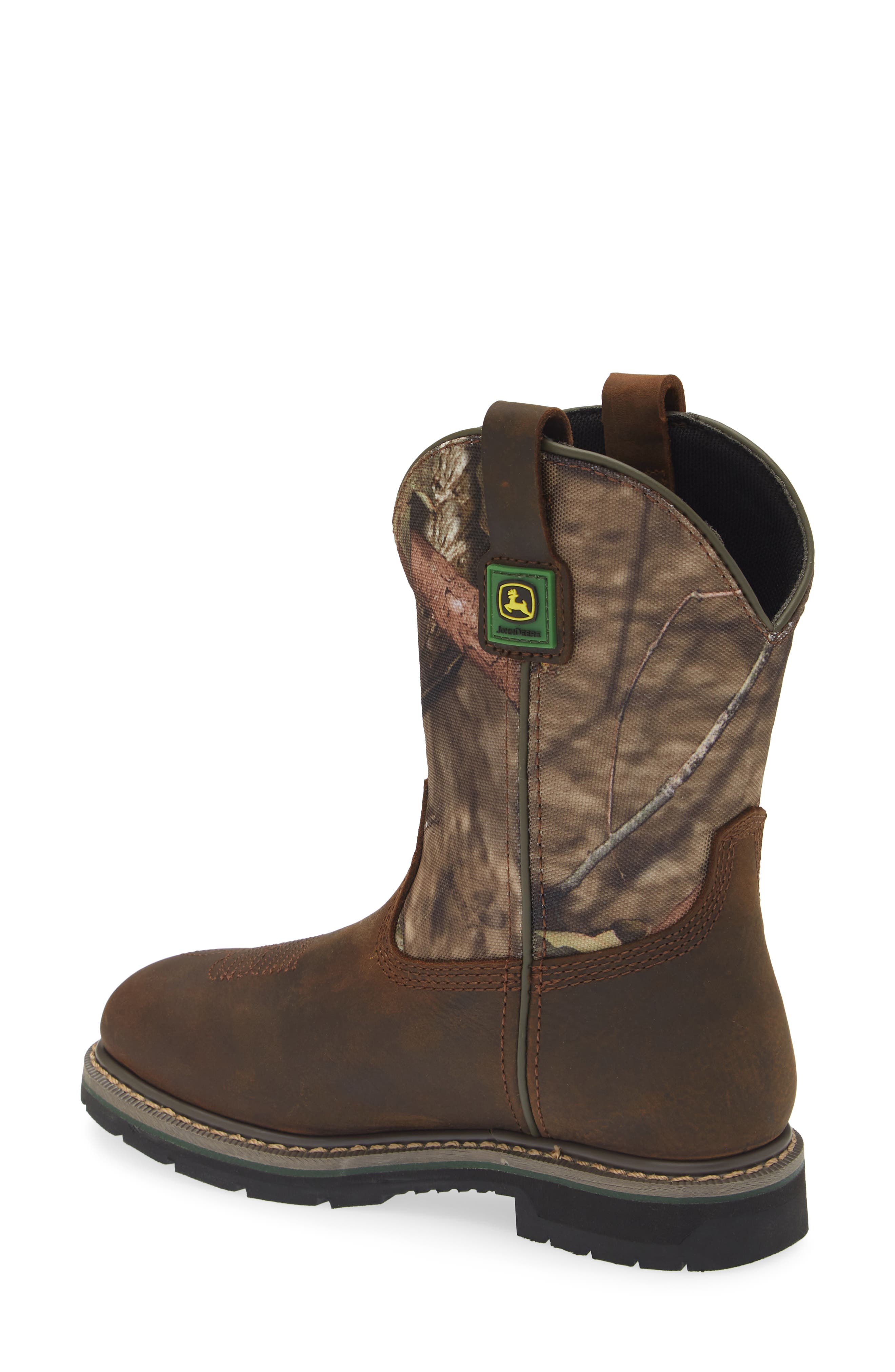 SKECHERS x John Deere Rowood Waterproof Western Boot, Alternate, color, 