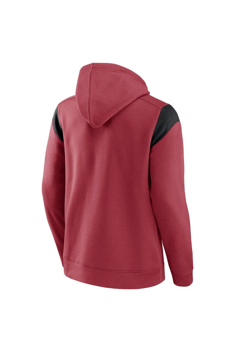 Men's Fanatics Branded Cardinal Arizona Cardinals Call The Shot Pullover Hoodie, Alternate, color, Cardinal