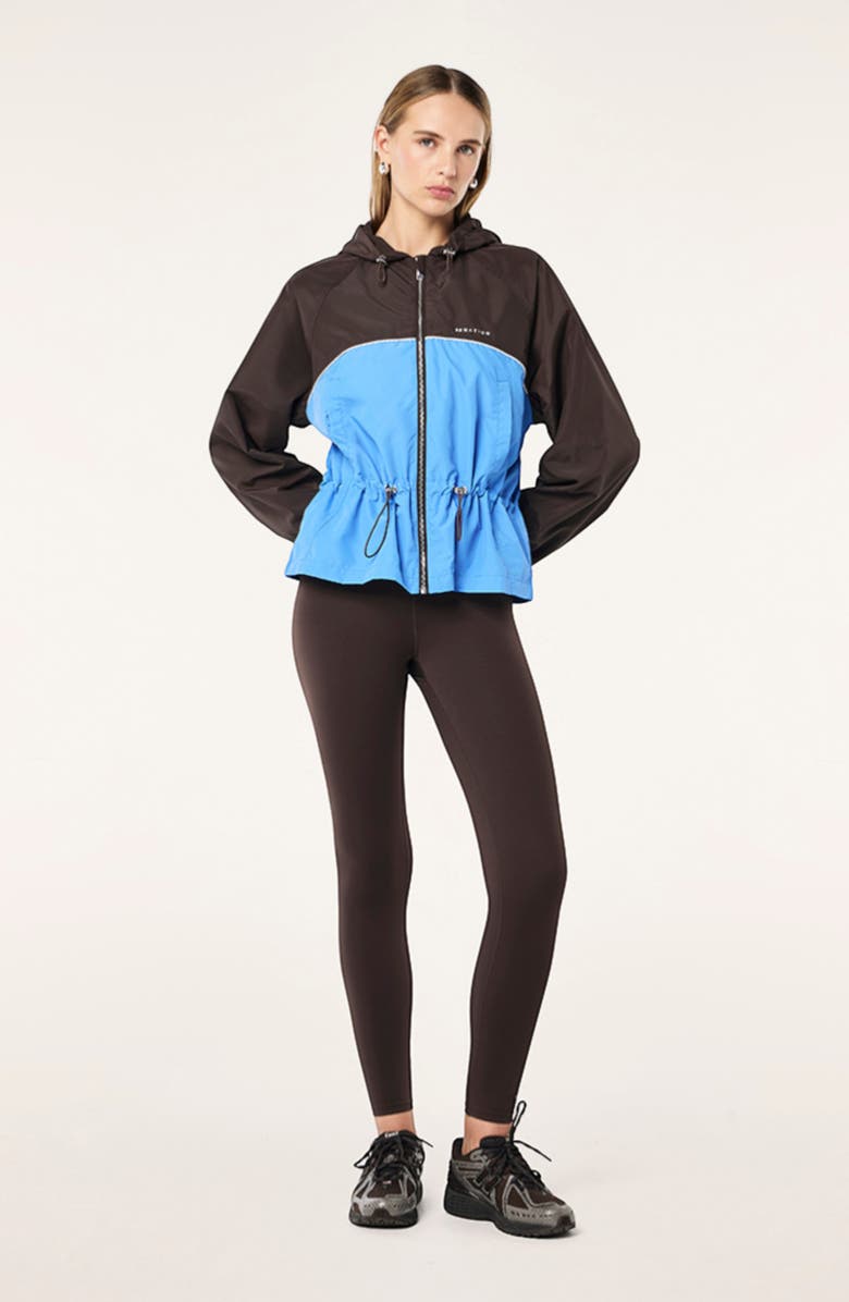 P.E Nation Alignment Jacket, Alternate, color, Coffee/ Marina