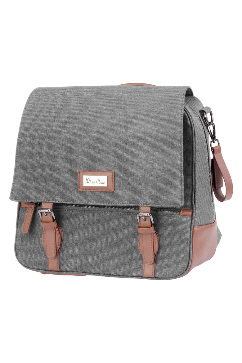 Wave Diaper Changing Bag, Alternate, color, ZINC