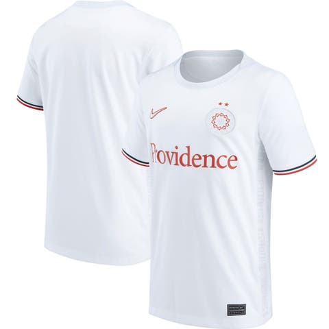 Youth Nike White Portland Thorns FC 2020/21 Replica Away Jersey