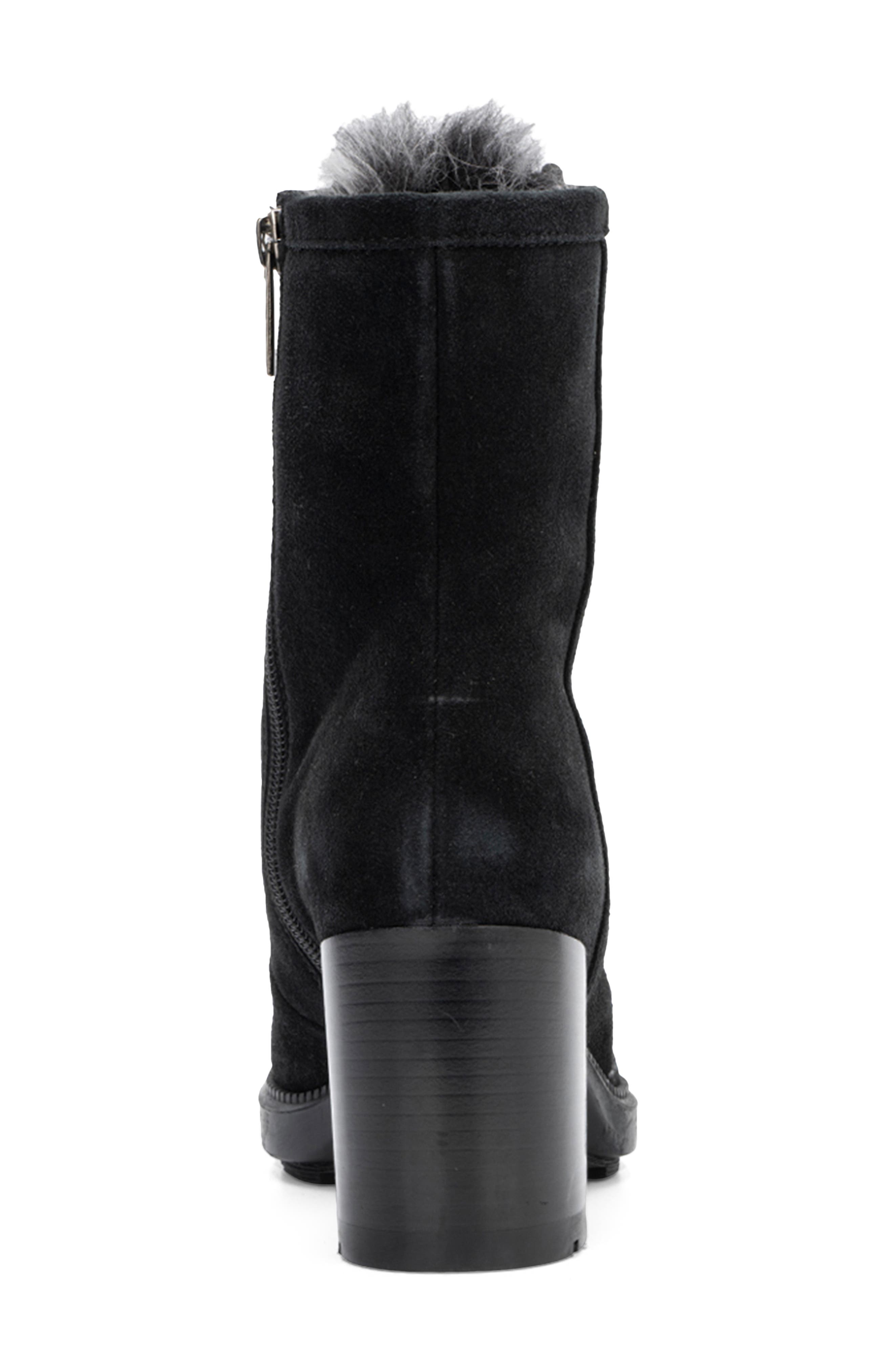 Aquatalia Irvina Weatherproof Hiker Boot with Genuine Shearling Trim, Alternate, color, 