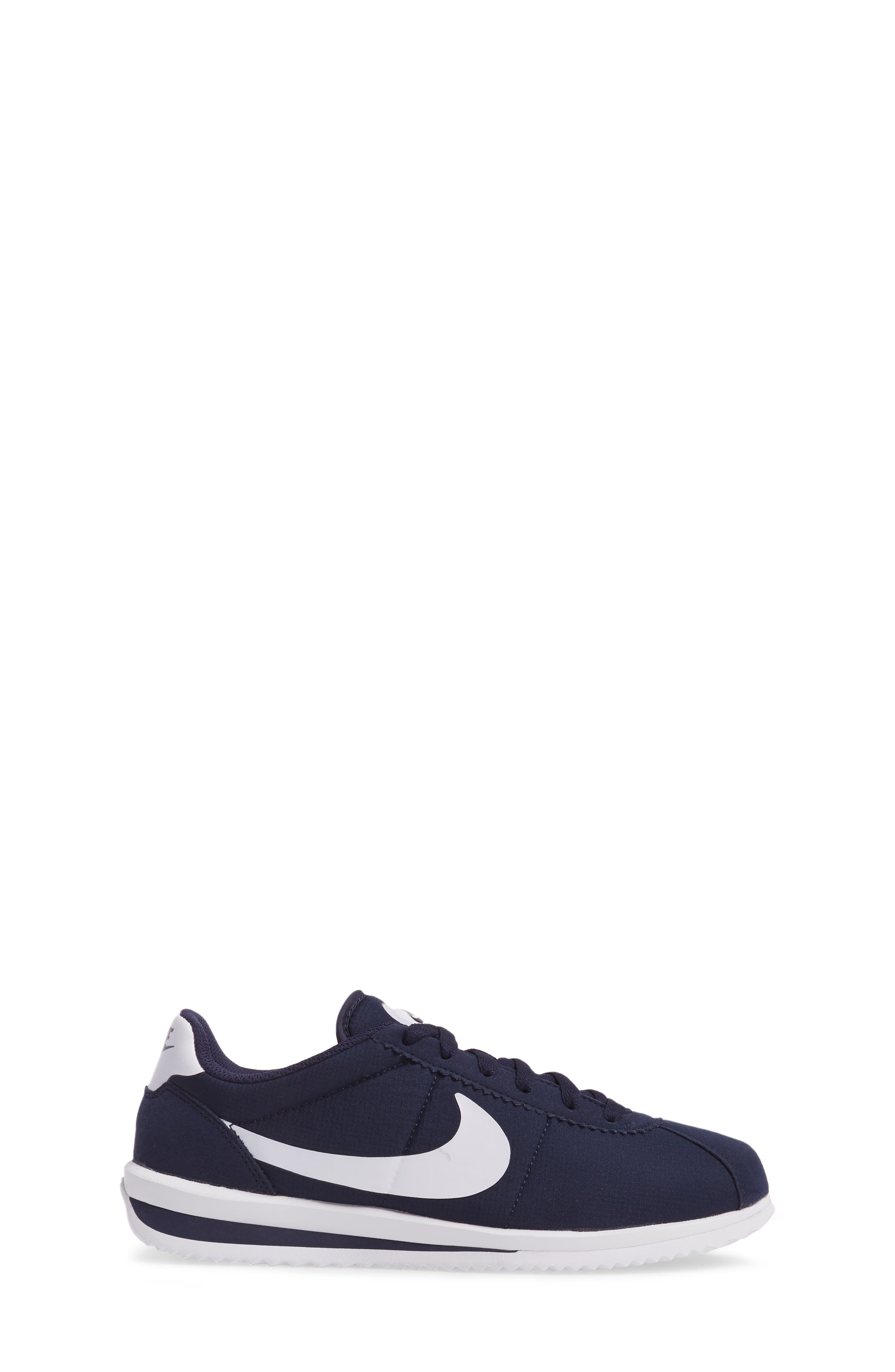 Nike Cortez Sneaker, Alternate, color, Obsidian/ White