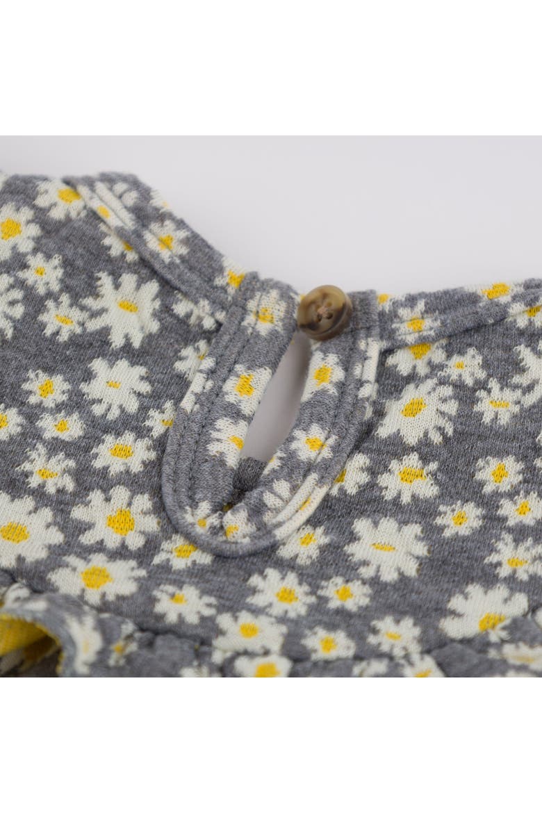 Pucker Cora Dress- Infant, Alternate, color, Heather Grey
