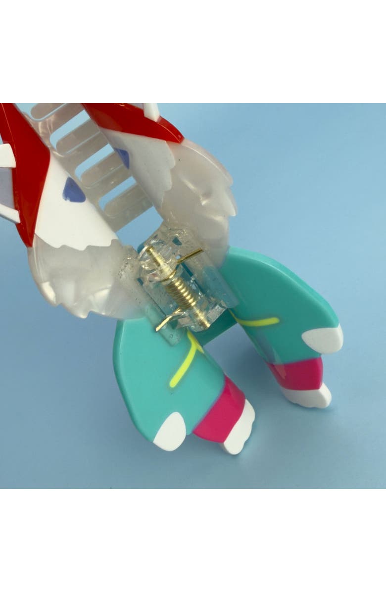 Centinelle Cat Garden Gnome Hair Claw, Alternate, color, Red