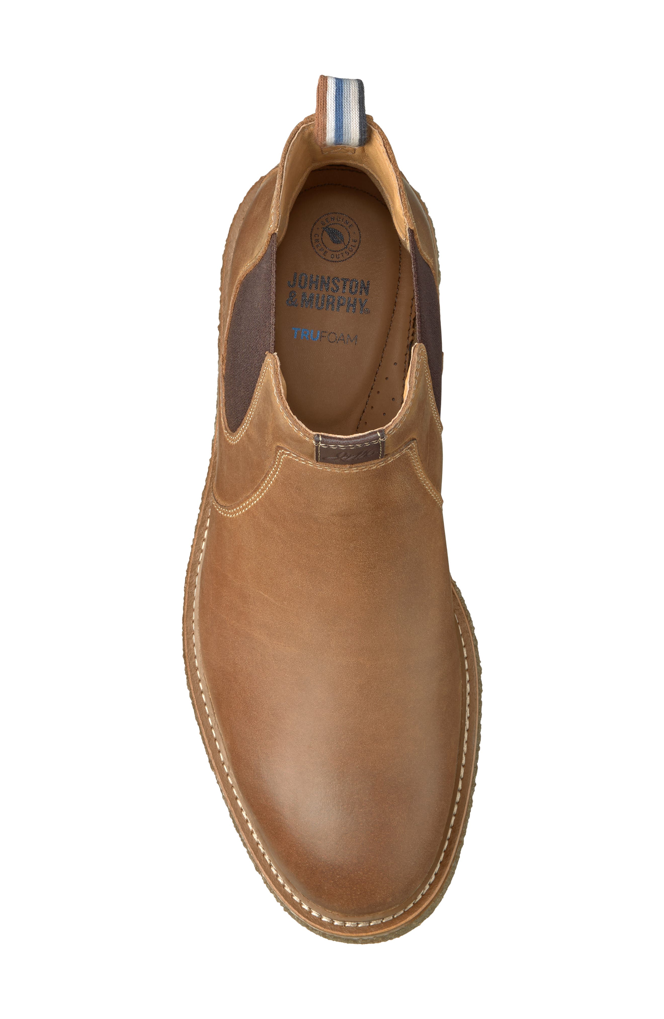 Clint Chelsea Boot, Alternate, color, BROWN OILED FULL GRAIN