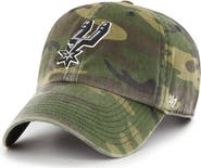 '47 Men's '47 Camo San Antonio Spurs Clean Up Adjustable Hat
