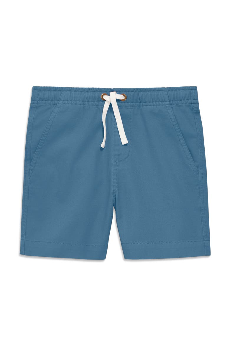 Kids Stretch Chino Drawstring Short, Main, color, Moonlight