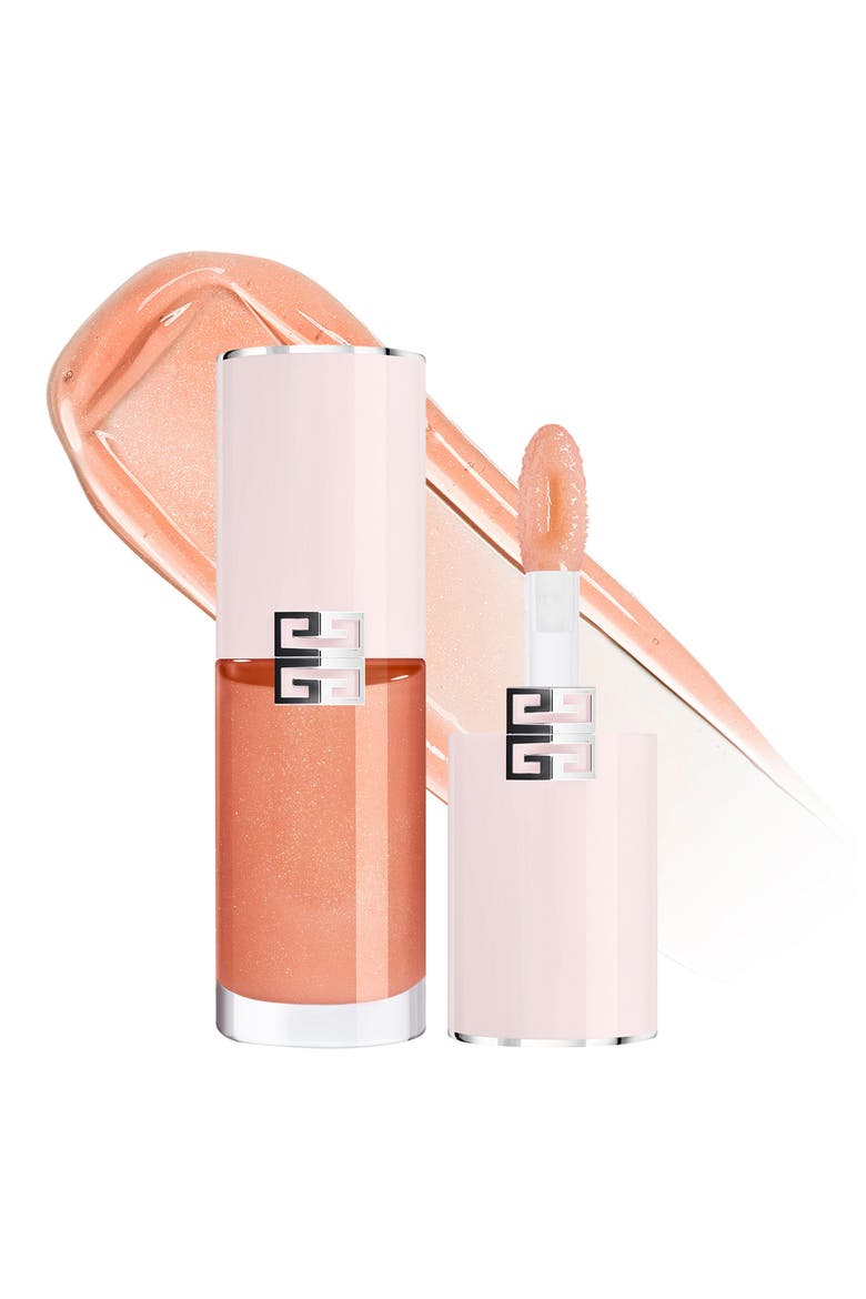 Perfecto Hydrating High-Shine Lip Oil, Main, color, N04 IRIDESCENT PEACH