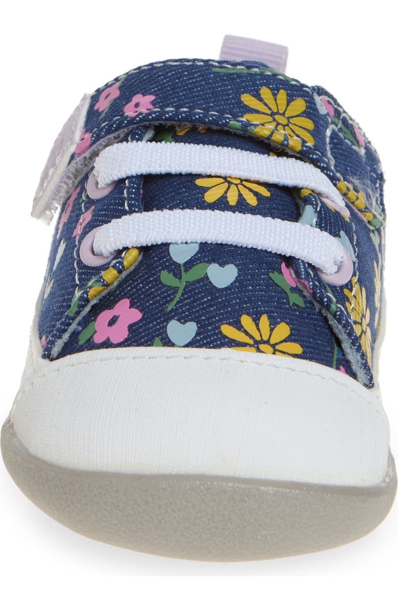 See Kai Run Stevie Floral Print Sneaker, Alternate, color,