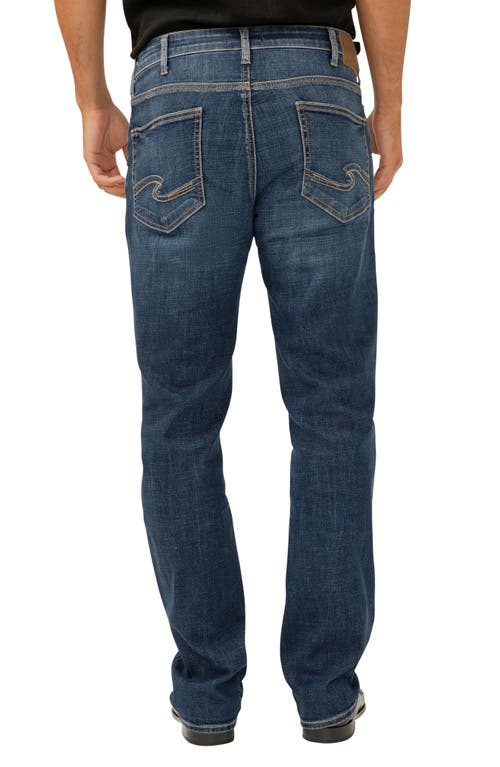 Shop Silver Jeans Co. Grayson Classic Straight Leg Jeans In Indigo
