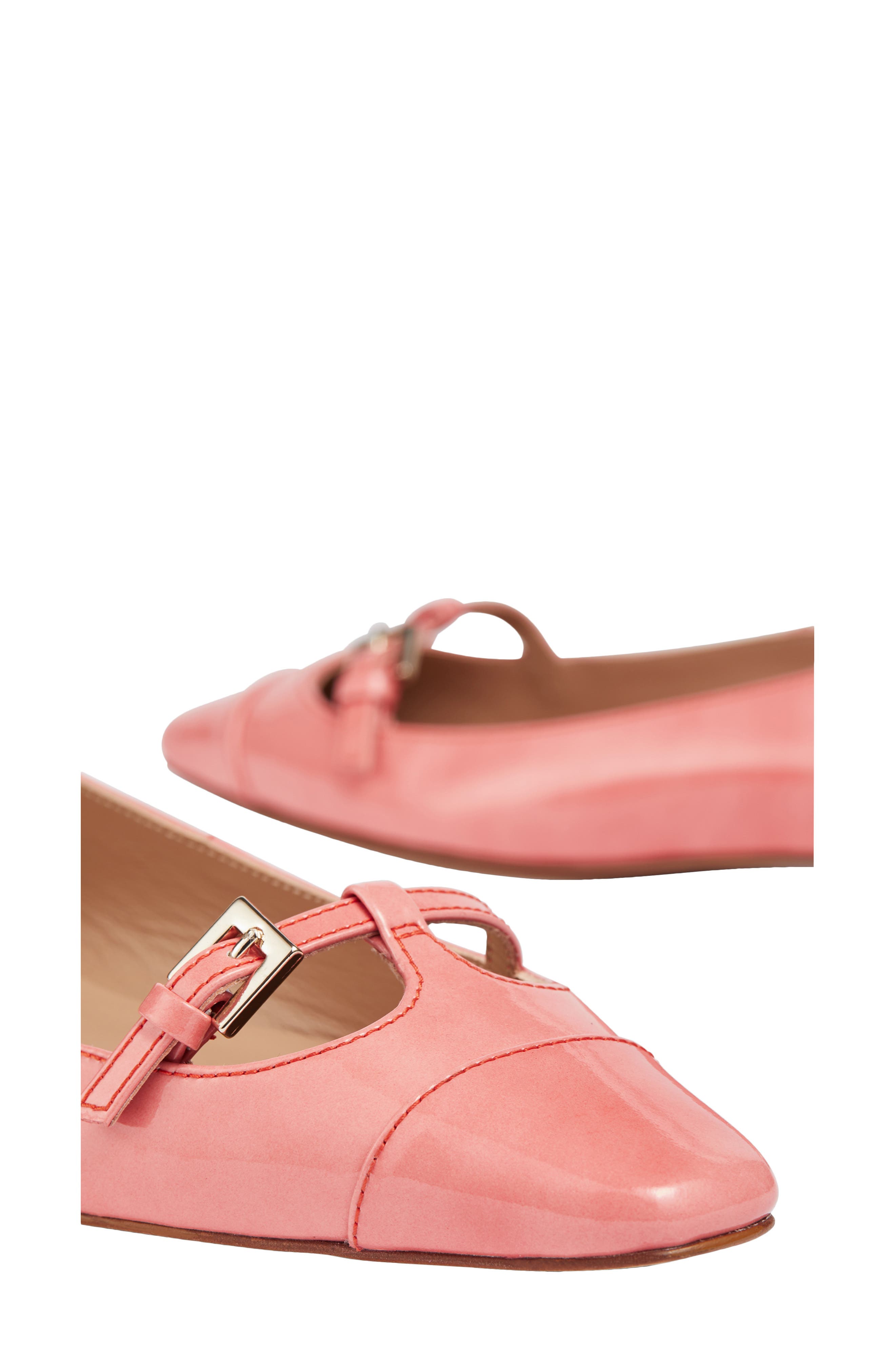 LK Bennett Aurora Cap Toe Flat, Alternate, color, 