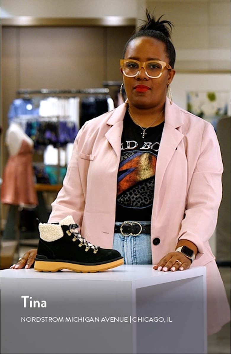 Hi-Line Cozy Lace-Up Hiking Boot, sales video thumbnail