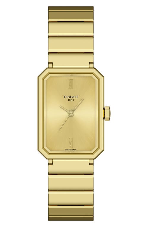 Tissot Srv Bracelet Watch, 30mm In Gold