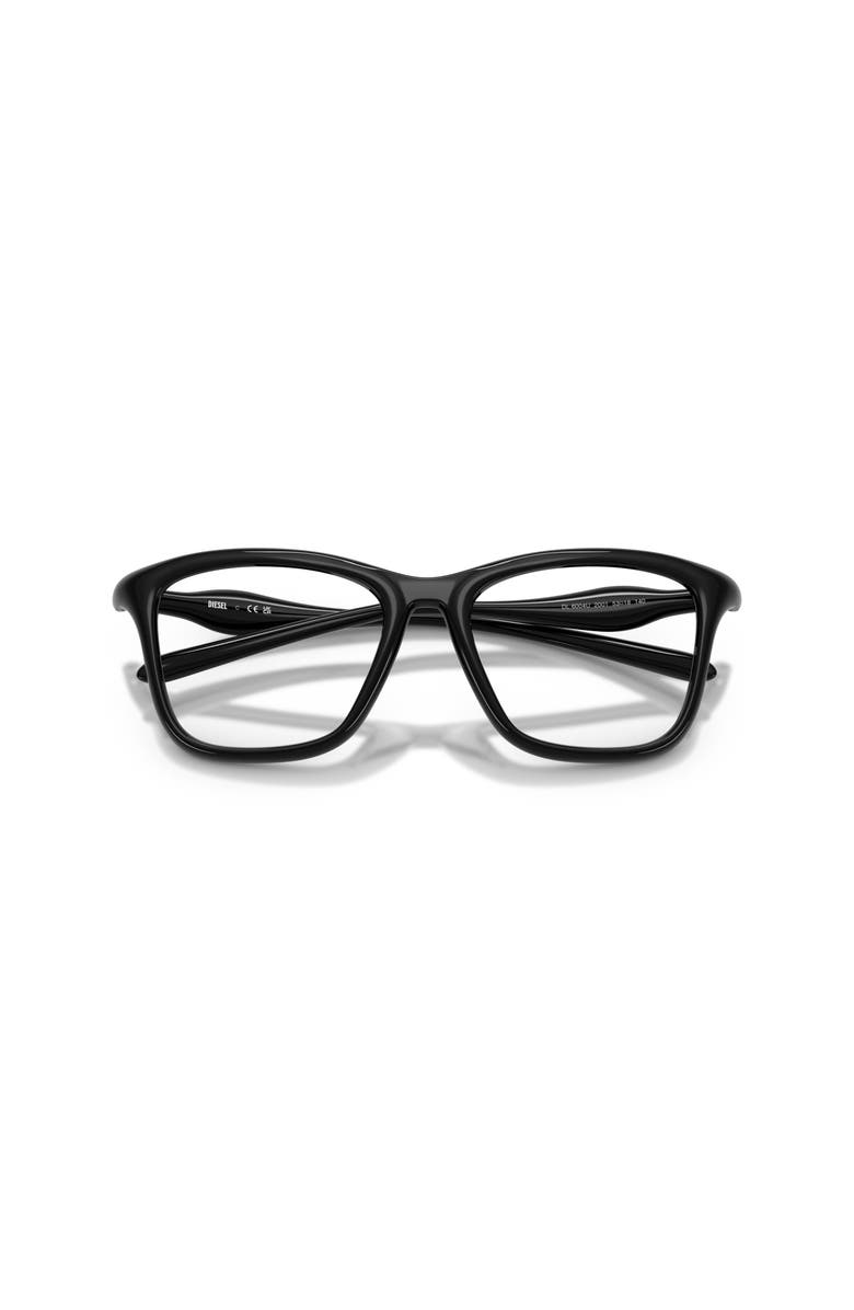 DIESEL<sup>®</sup> 53mm Square optical glasses, Alternate, color, Black