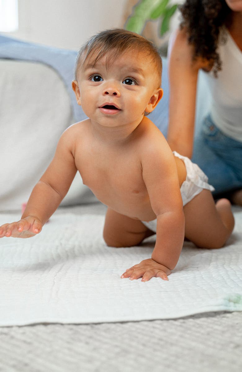 Comfy Cubs Baby Muslin Blanket, Alternate, color, White