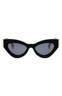 Fendi FF Diamonds 52mm Cat Eye Sunglasses