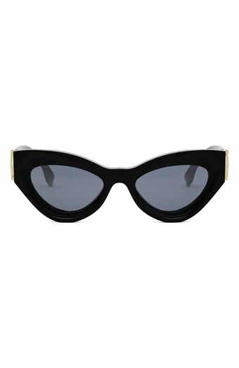 Fendi FF Diamonds 52mm Cat Eye Sunglasses