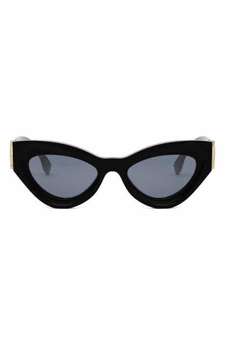 Fendi FF Diamonds 52mm Cat Eye Sunglasses