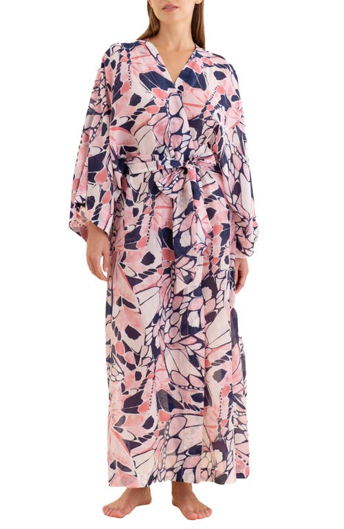 PAPINELLE PAPINELLE PAPILLON COTTON & SILK ROBE