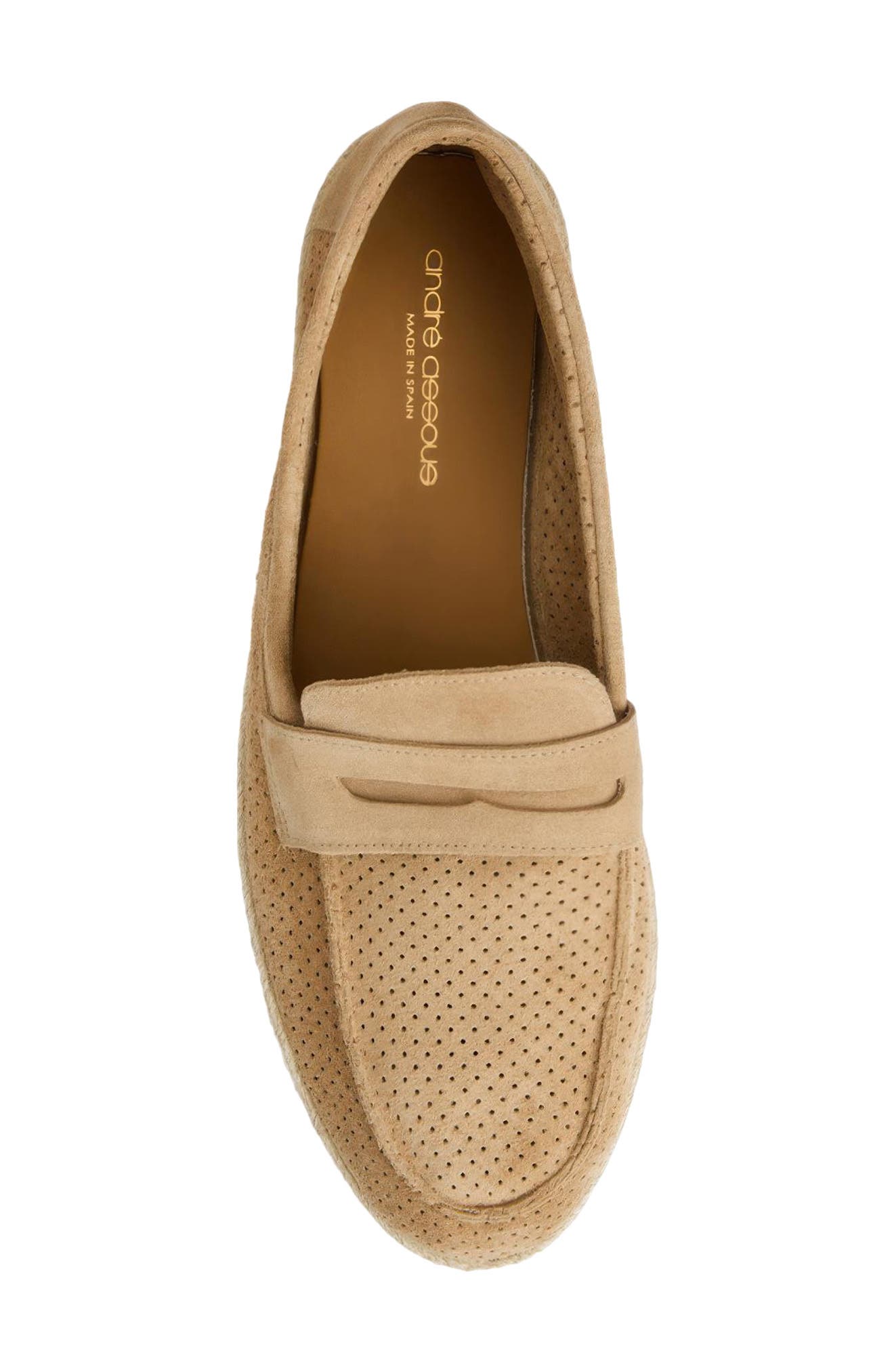 Stiges Penny Loafer, Alternate, color, MUSHROOM SUEDE