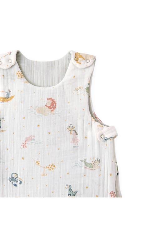 Pehr 1.7 Tog Organic Cotton Wearable Blanket In Zodiac