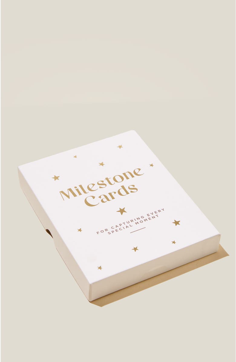 Cotton On Kids Kid's Milestone Cards, Alternate, color,