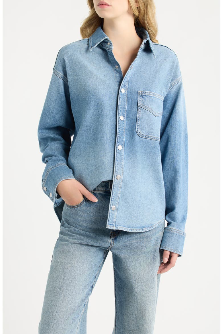 Chi Town Denim Shacket, Main, color, PRETTY PLEASE