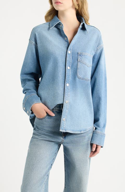 Chi Town Denim Shacket