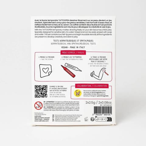 Tattoo Pen Set For Kids