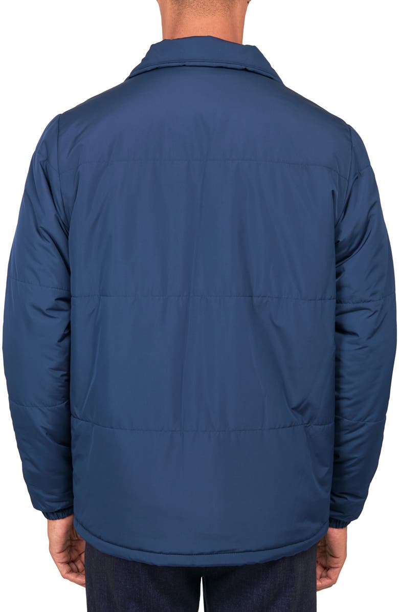 CONSTRUCT Solid Puffer Jacket, Alternate, color, Navy