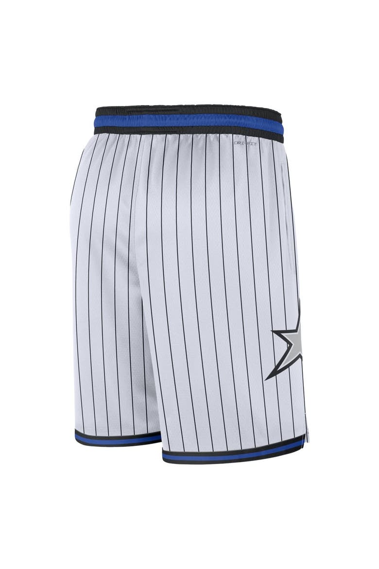 Men's Nike  White Orlando Magic Association Edition Swingman Dri-FIT Shorts, Alternate, color, White