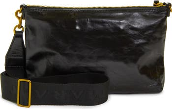 Nessah Wardy Leather Crossbody Bag