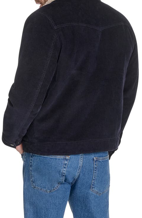 Corduroy & Faux Shearling Depot Jacket