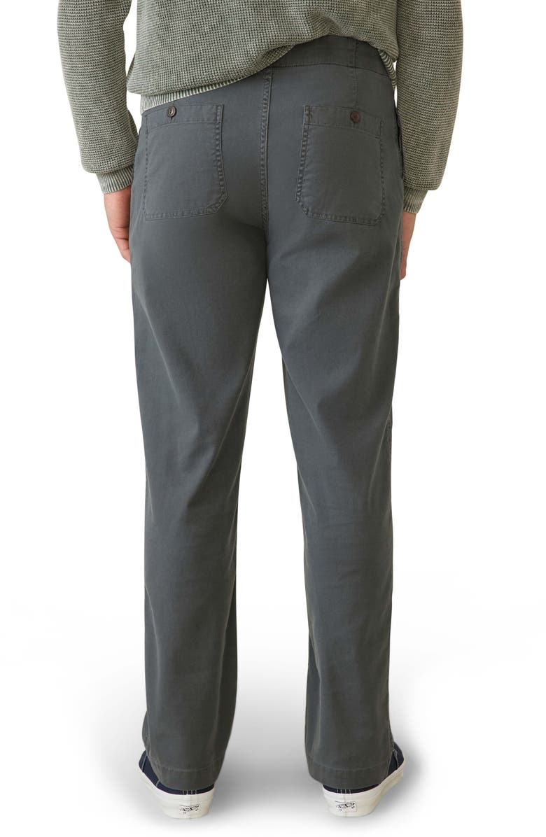 Faherty Dune Drawstring Utility Pants, Alternate, color, Graphite Tide