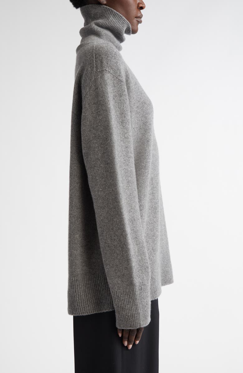 The Row Stepny Wool & Cashmere Turtleneck Sweater, Alternate, color,