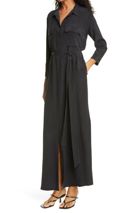 Cameron Silk Shirtdress